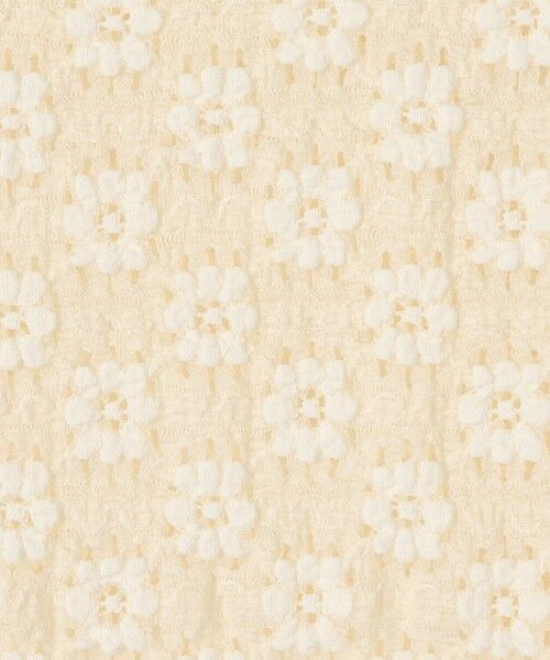 VICKY / ビッキー カットソー | 花柄ジャガードレーストップス≪手洗い可能≫ | 詳細8