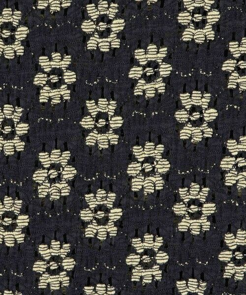 VICKY / ビッキー カットソー | 花柄ジャガードレーストップス≪手洗い可能≫ | 詳細9