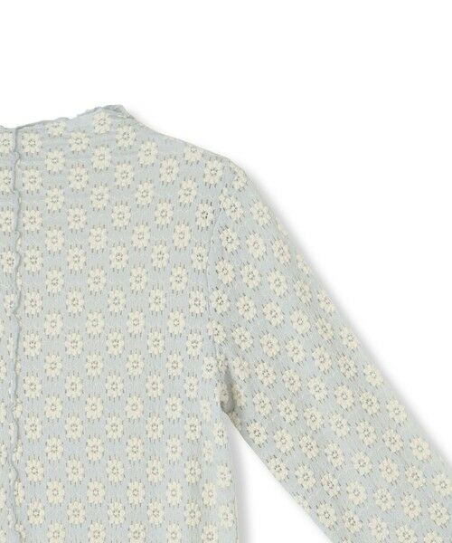 VICKY / ビッキー カットソー | 花柄ジャガードレーストップス≪手洗い可能≫ | 詳細16
