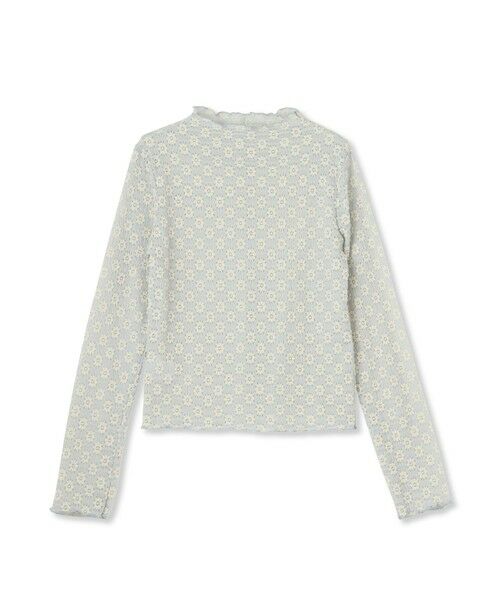 VICKY / ビッキー カットソー | 花柄ジャガードレーストップス≪手洗い可能≫ | 詳細10