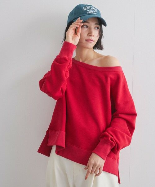 ボートネック裏毛プルオーバー BABYLONE｜ボートネック裏毛プルオーバー | Rakuten Fashion