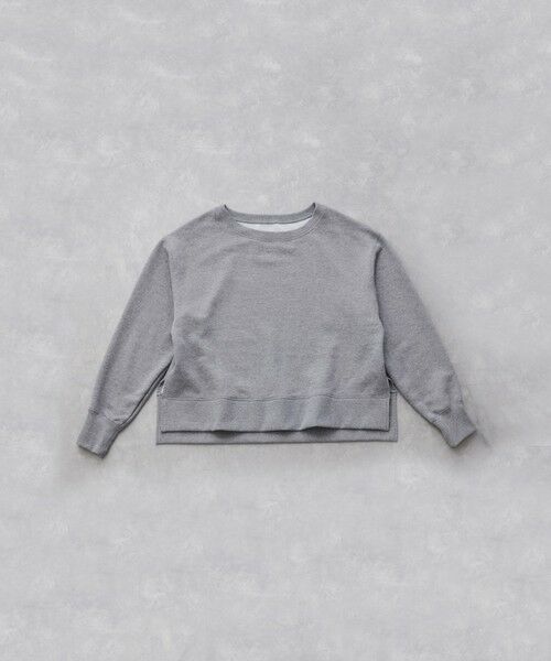 VICKY / ビッキー カットソー | ボートネック裏毛スリットプルオーバー≪手洗い可能≫ | 詳細20