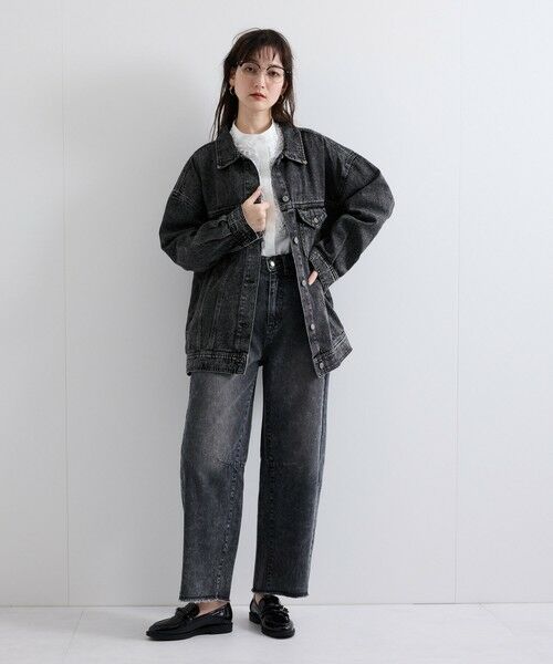 VICKY / ビッキー デニムパンツ | カーブダメージデニムパンツ≪洗濯機で洗える≫ | 詳細2