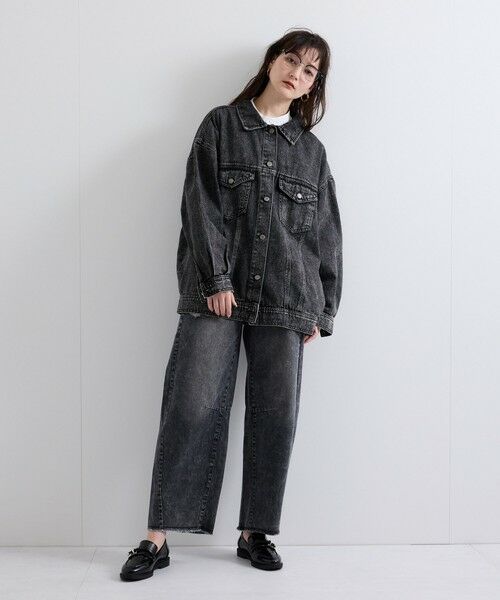 VICKY / ビッキー デニムパンツ | カーブダメージデニムパンツ≪洗濯機で洗える≫ | 詳細3