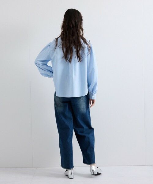 VICKY / ビッキー デニムパンツ | カーブダメージデニムパンツ≪洗濯機で洗える≫ | 詳細8