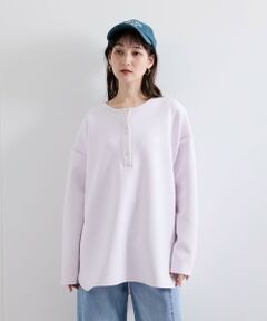 VICKY / ビッキー カットソー | スポンディッシュオーバーサイズプルオーバー≪手洗い可能≫