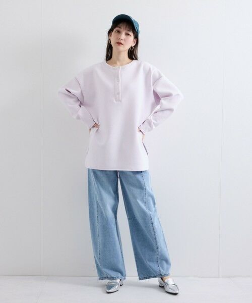 VICKY / ビッキー カットソー | スポンディッシュオーバーサイズプルオーバー≪手洗い可能≫ | 詳細4