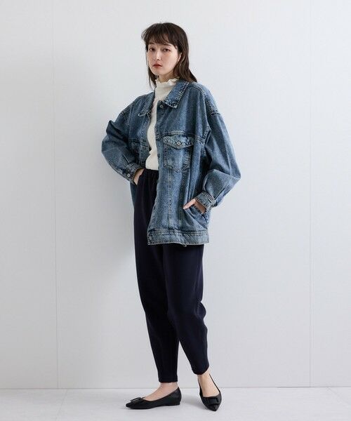 VICKY / ビッキー その他パンツ | スポンディッシュバレルレッグパンツ≪手洗い可能≫ | 詳細2