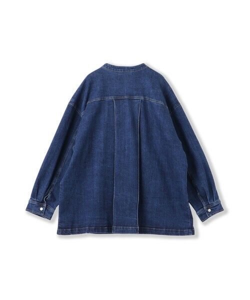 VICKY / ビッキー テーラードジャケット | ストレッチデニムチュニックジャケット≪手洗い可能≫ | 詳細11