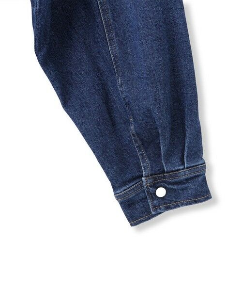 VICKY / ビッキー テーラードジャケット | ストレッチデニムチュニックジャケット≪手洗い可能≫ | 詳細14