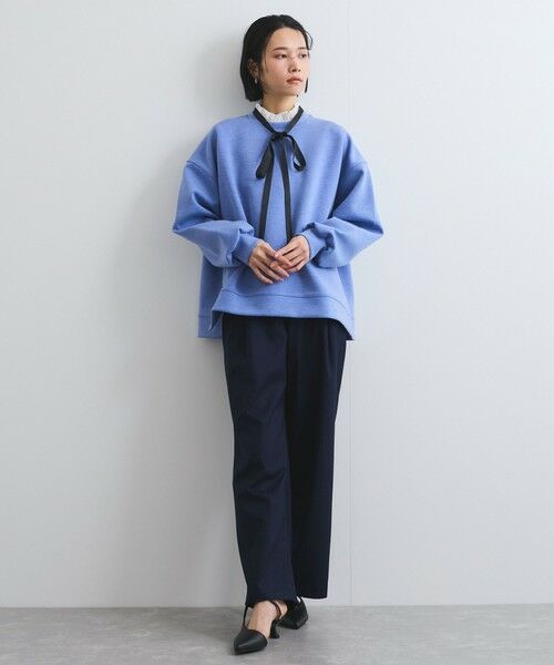 VICKY / ビッキー カットソー | ダンボールサイドスリットプルオーバー≪洗濯機で洗える≫ | 詳細7