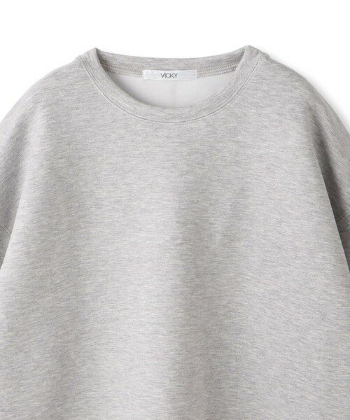VICKY / ビッキー カットソー | ダンボールサイドスリットプルオーバー≪洗濯機で洗える≫ | 詳細12