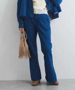 VICKY / ビッキー デニムパンツ | バックスリットデニムパンツ≪手洗い可能≫