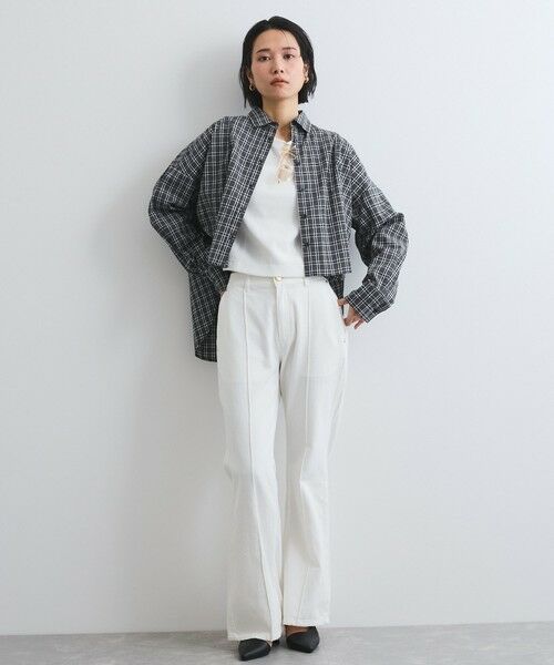 VICKY / ビッキー デニムパンツ | バックスリットデニムパンツ≪手洗い可能≫ | 詳細3