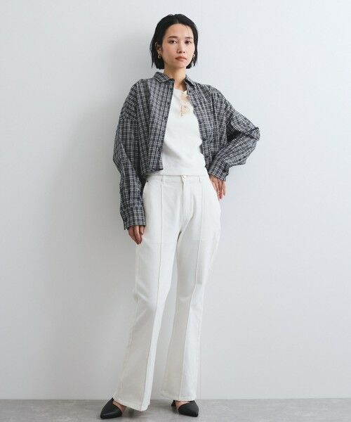 VICKY / ビッキー デニムパンツ | バックスリットデニムパンツ≪手洗い可能≫ | 詳細4