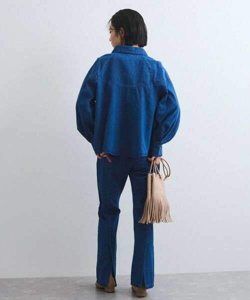 VICKY / ビッキー デニムパンツ | バックスリットデニムパンツ≪手洗い可能≫ | 詳細15