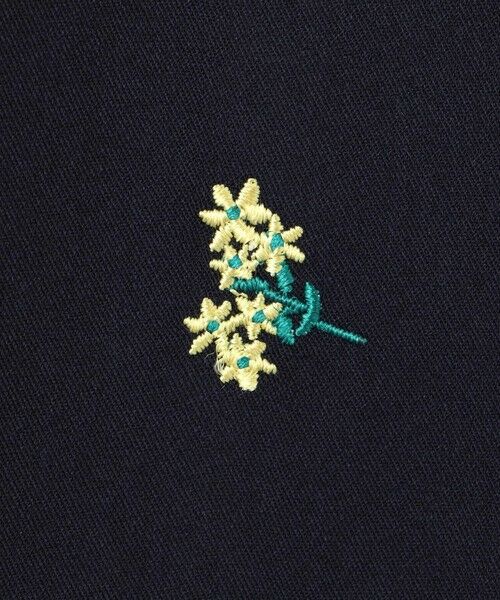 VICKY / ビッキー その他パンツ | ツイルフラワー刺繍タックパンツ≪手洗い可能≫ | 詳細5