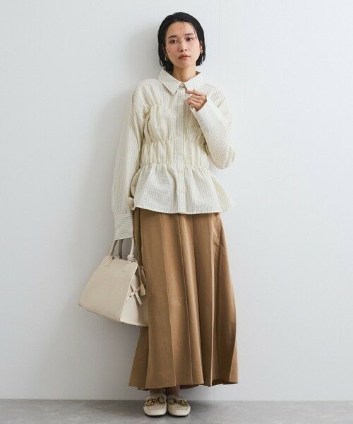 VICKY / ビッキー ミニ・ひざ丈スカート | ツイルプリーツスカート≪手洗い可能≫ | 詳細2