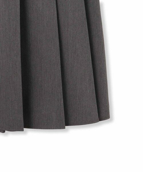 VICKY / ビッキー ミニ・ひざ丈スカート | ツイルプリーツスカート≪手洗い可能≫ | 詳細7