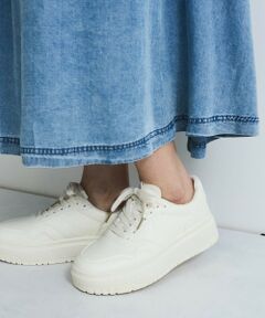 VICKY / ビッキー フラットシューズ | 配色デッキスニーカー