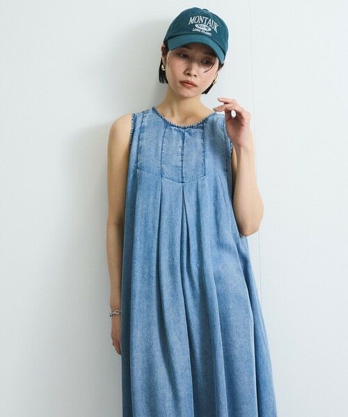 VICKY / ビッキー ロング・マキシ丈ワンピース | バイオパウダーワンピース≪洗濯機で洗える≫ | 詳細1