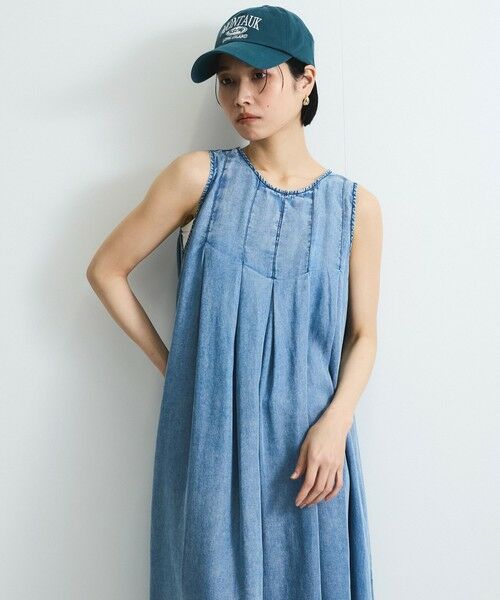 VICKY / ビッキー ロング・マキシ丈ワンピース | バイオパウダーワンピース≪洗濯機で洗える≫ | 詳細2