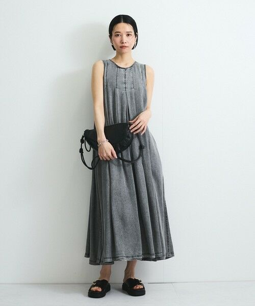 VICKY / ビッキー ロング・マキシ丈ワンピース | バイオパウダーワンピース≪洗濯機で洗える≫ | 詳細14