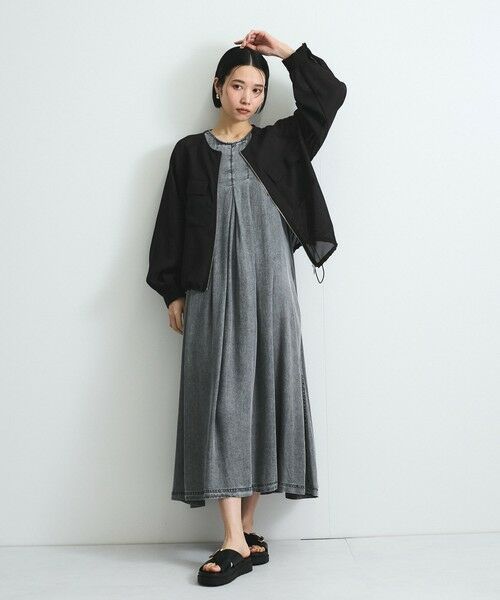 VICKY / ビッキー ロング・マキシ丈ワンピース | バイオパウダーワンピース≪洗濯機で洗える≫ | 詳細16