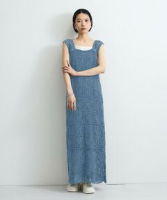 VICKY / ビッキー ロング・マキシ丈ワンピース | クロシェロングワンピース≪手洗い可能≫