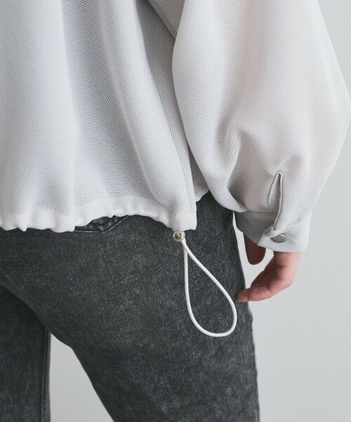 VICKY / ビッキー テーラードジャケット | メッシュZIPブルゾン≪手洗い可能≫ | 詳細10