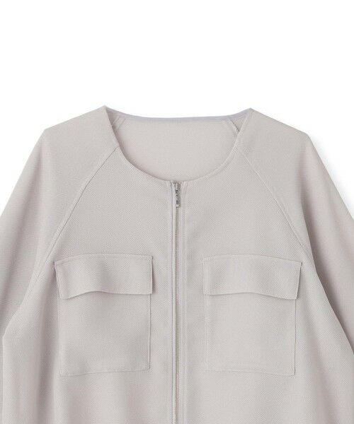 VICKY / ビッキー テーラードジャケット | メッシュZIPブルゾン≪手洗い可能≫ | 詳細14