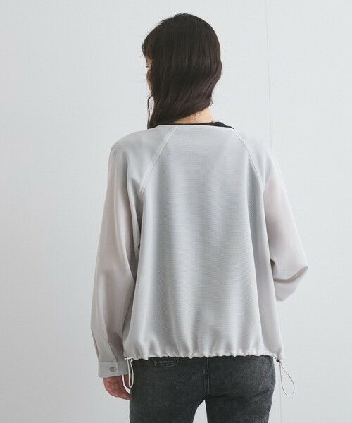 VICKY / ビッキー テーラードジャケット | メッシュZIPブルゾン≪手洗い可能≫ | 詳細6
