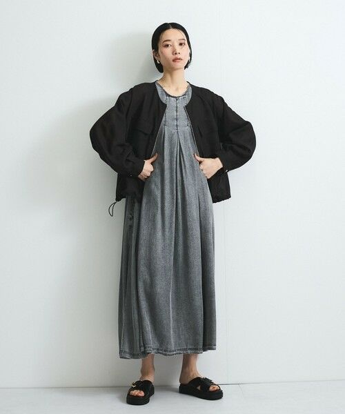 VICKY / ビッキー テーラードジャケット | メッシュZIPブルゾン≪手洗い可能≫ | 詳細22