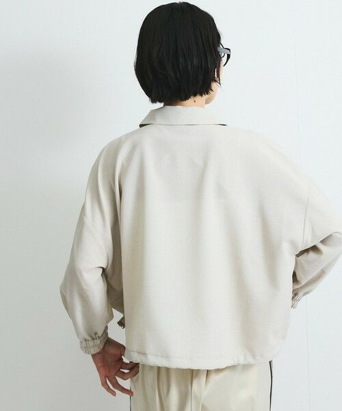 VICKY / ビッキー テーラードジャケット | リネンライクワッシャージャケット≪手洗い可能≫ | 詳細7