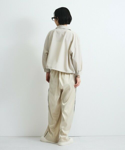 VICKY / ビッキー テーラードジャケット | リネンライクワッシャージャケット≪手洗い可能≫ | 詳細11