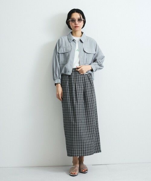 VICKY / ビッキー テーラードジャケット | リネンライクワッシャージャケット≪手洗い可能≫ | 詳細13