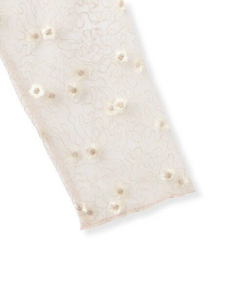 VICKY / ビッキー カットソー | フラワー刺繍メッシュアンサンブル≪手洗い可能≫ | 詳細4