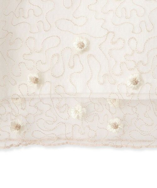 VICKY / ビッキー カットソー | フラワー刺繍メッシュアンサンブル≪手洗い可能≫ | 詳細5