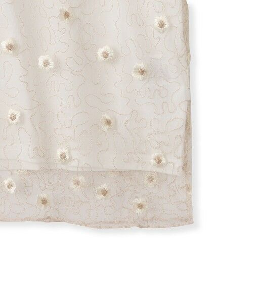 VICKY / ビッキー カットソー | フラワー刺繍メッシュアンサンブル≪手洗い可能≫ | 詳細6