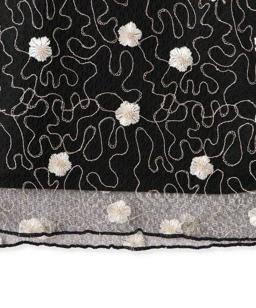 VICKY / ビッキー カットソー | フラワー刺繍メッシュアンサンブル≪手洗い可能≫ | 詳細15