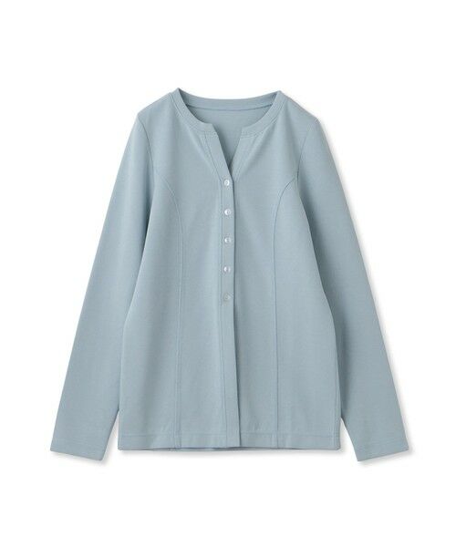 VICKY/ビッキー カット前あきプルオーバー≪洗濯機で洗える≫ ブルー M VICKY/ビッキー カット前あきプルオーバー≪洗濯機で洗える≫ ブルー M