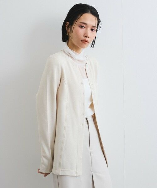 VICKY/ビッキー カット前あきプルオーバー≪洗濯機で洗える≫ ベージュ M VICKY/ビッキー カット前あきプルオーバー≪洗濯機で洗える≫ ベージュ M