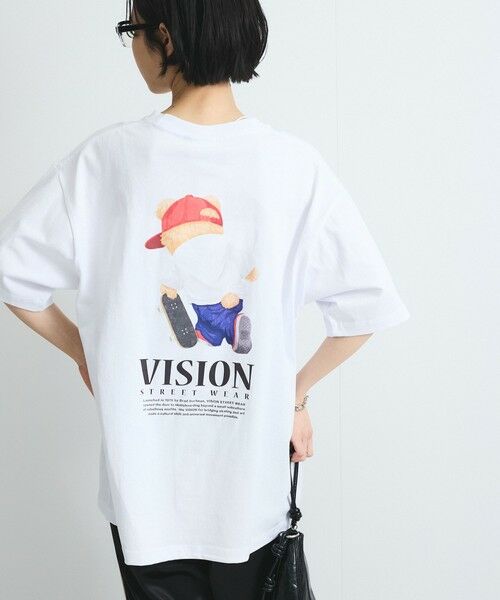 VICKY / ビッキー カットソー | 【VISION STREET WEAR】テディーベアTシャツ≪洗濯機で洗える≫ | 詳細3