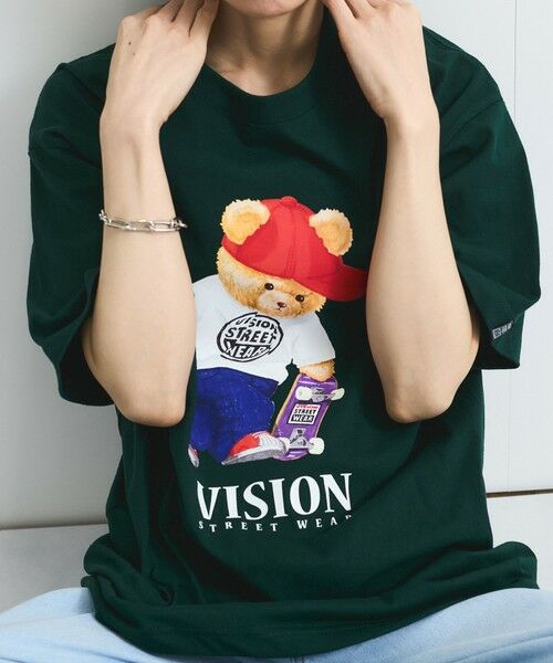 VICKY / ビッキー カットソー | 【VISION STREET WEAR】テディーベアTシャツ≪洗濯機で洗える≫ | 詳細7