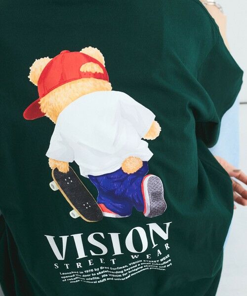 VICKY / ビッキー カットソー | 【VISION STREET WEAR】テディーベアTシャツ≪洗濯機で洗える≫ | 詳細9