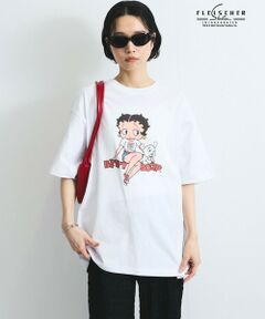 VICKY / ビッキー カットソー | 【VISION × Betty BoopTM】ヴィンテージプリントＴシャツ≪洗濯機で洗える≫