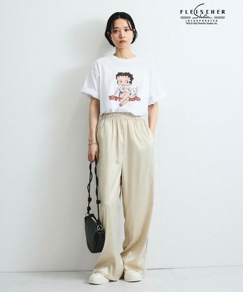 VICKY / ビッキー カットソー | 【VISION × Betty BoopTM】ヴィンテージプリントＴシャツ≪洗濯機で洗える≫ | 詳細6