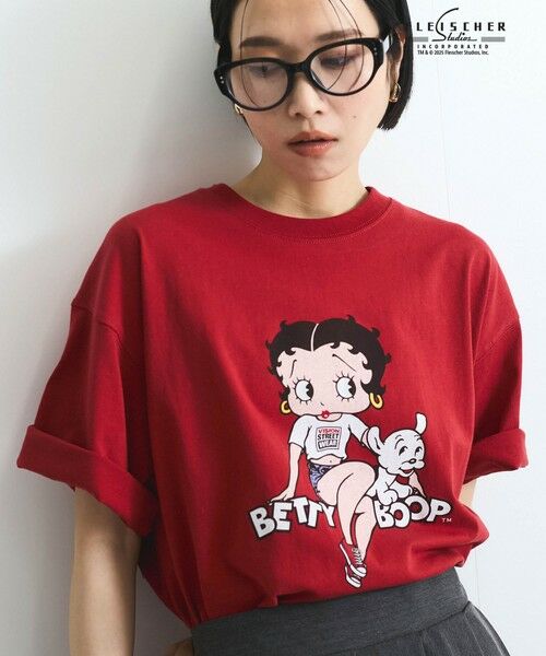 VICKY / ビッキー カットソー | 【VISION × Betty BoopTM】ヴィンテージプリントＴシャツ≪洗濯機で洗える≫ | 詳細8