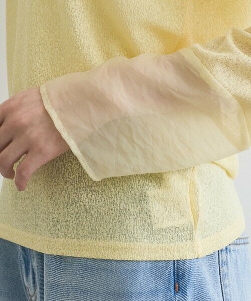 VICKY / ビッキー カットソー | 袖シアーカットソートップス≪手洗い可能≫ | 詳細8