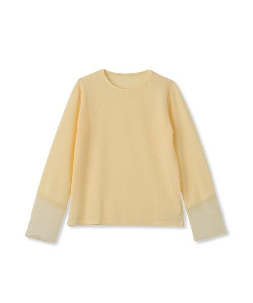 VICKY / ビッキー カットソー | 袖シアーカットソートップス≪手洗い可能≫ | 詳細12